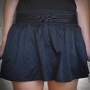 Black Wet Seal Mini Skirt